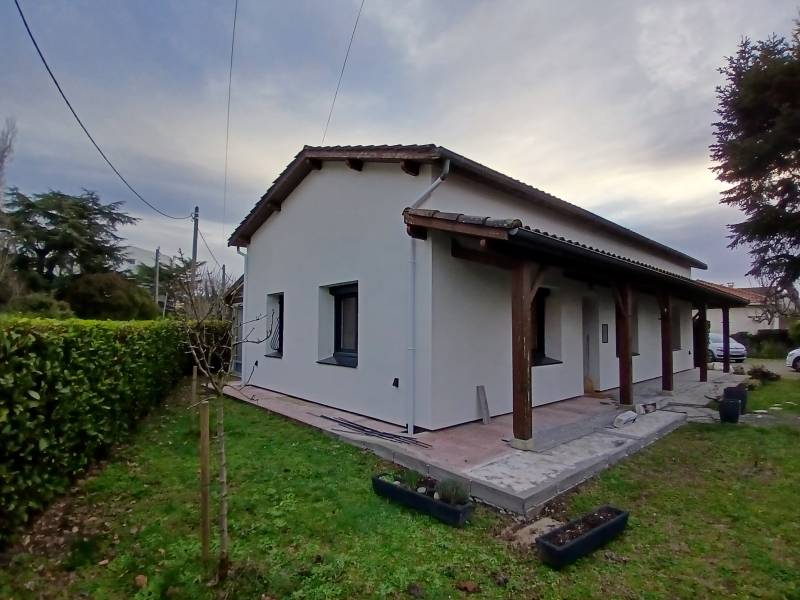 Travaux réalisés d'ITE avec succès par Gayral Isolation à Cugnaux