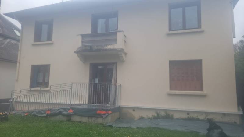 Vue de la façade principale avant travaux