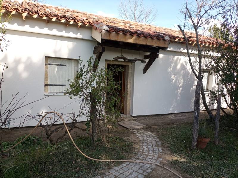 Chantier d'ITE réalisé avec succès sur une maison en pierres - Gers