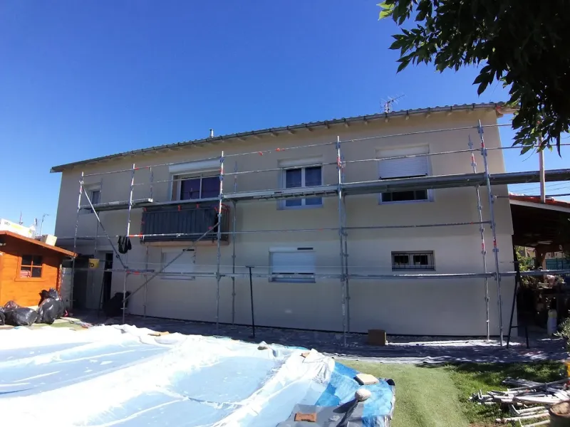 Chantier en cours d'un habitat pour rénovation thermique, Gayral Isolation à Pamiers